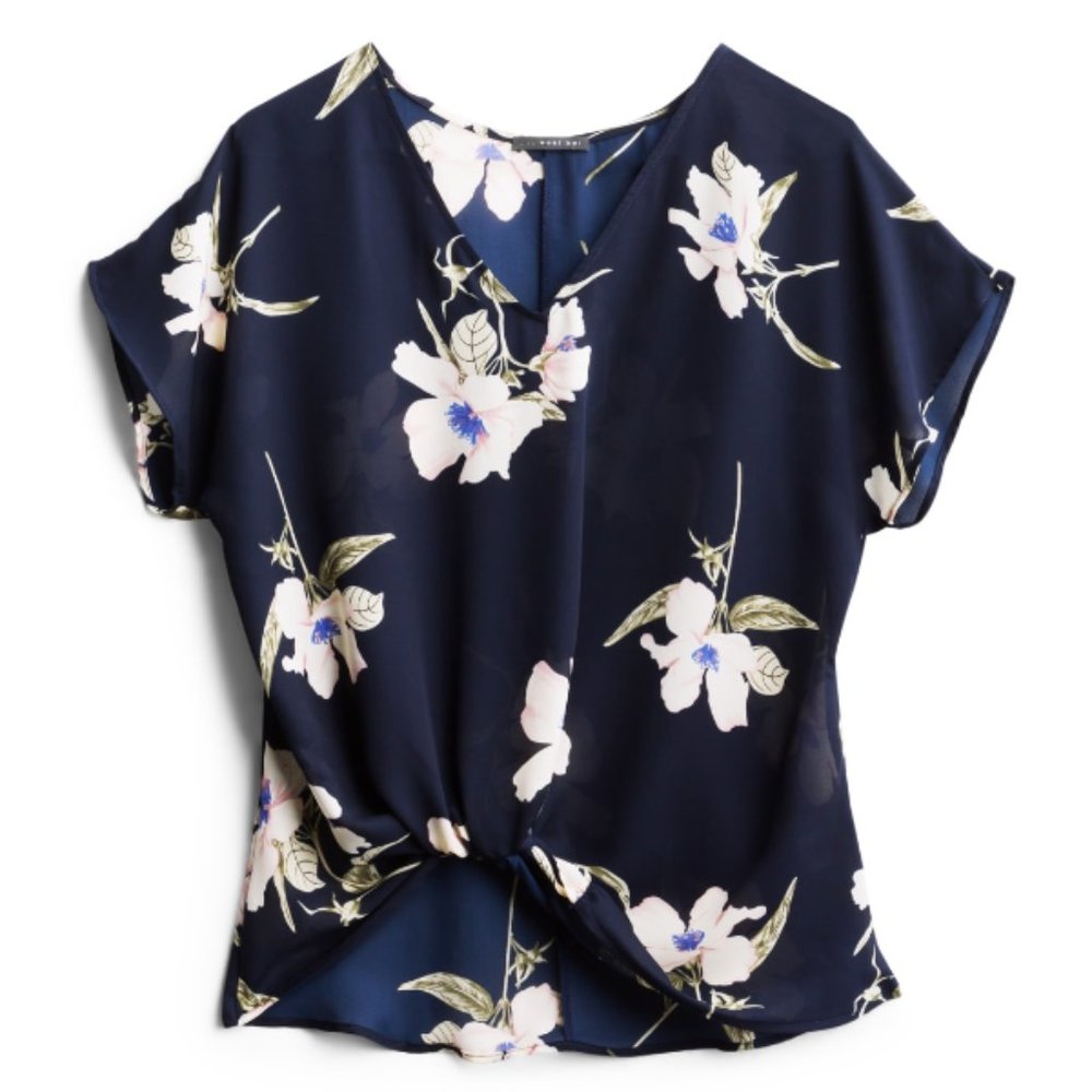 WEST KEI - Allura Knot Detail Blouse